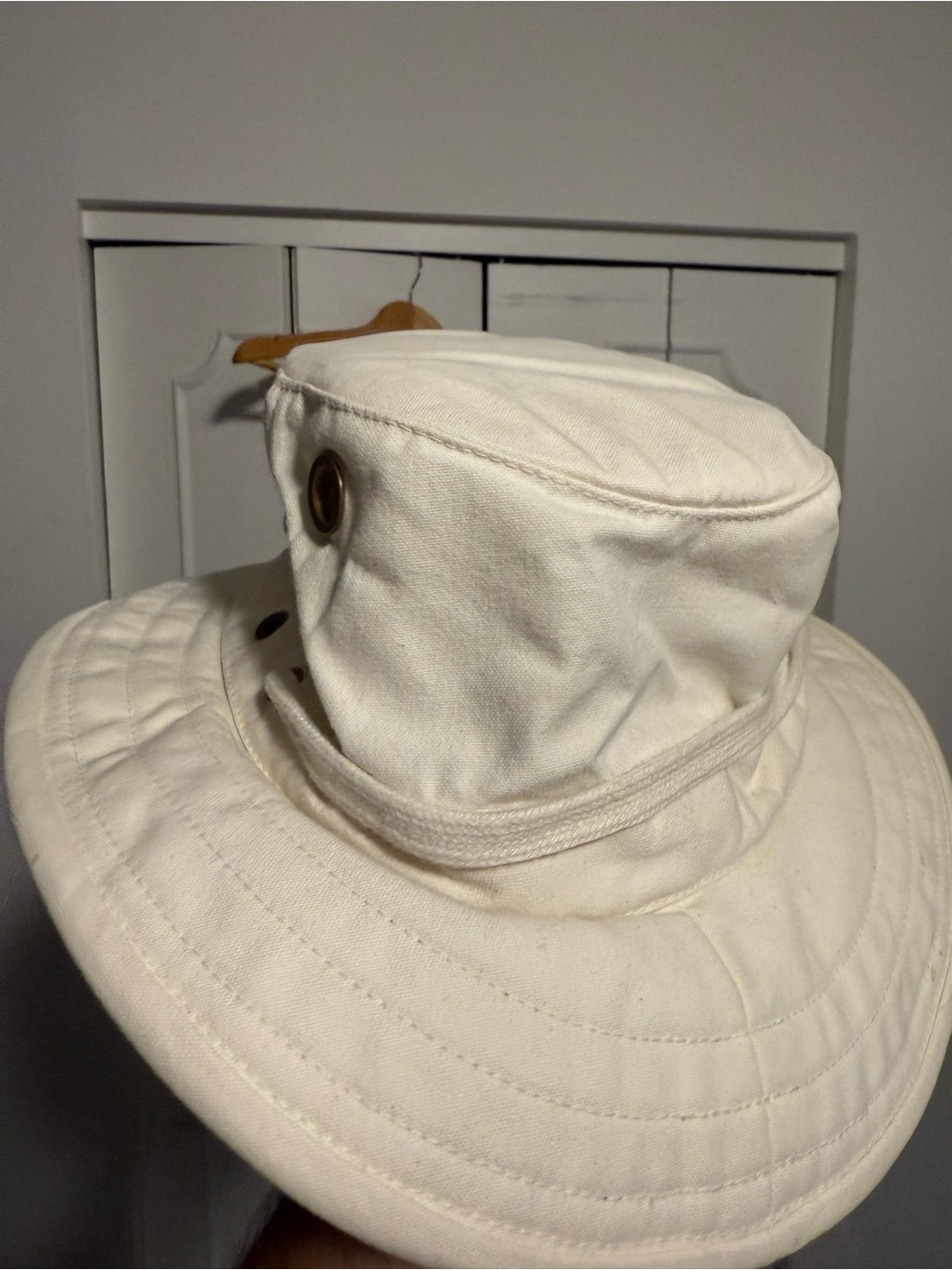 Tilley Ivory Canvas Bucket Hat